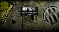 Desktop Screenshot of dzmilitarymodels.co.uk