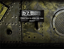 Tablet Screenshot of dzmilitarymodels.co.uk